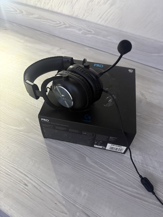 Căști Gaming Logitech G Pro X (Microfon Blue VO!CE) - La cutie