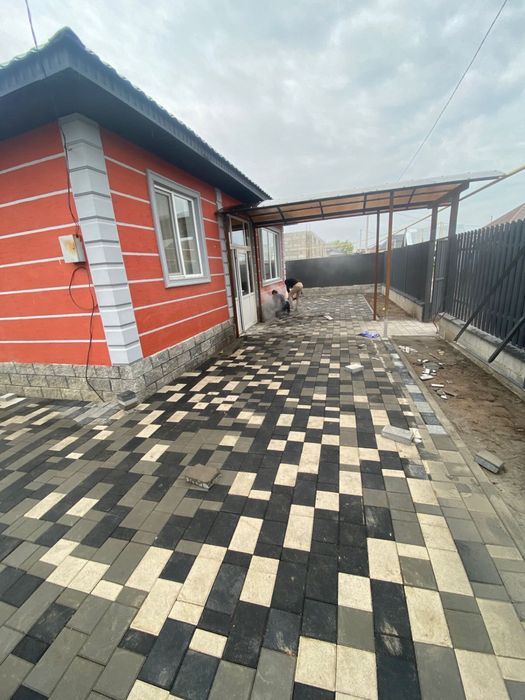 Укладка брусчатки 1500