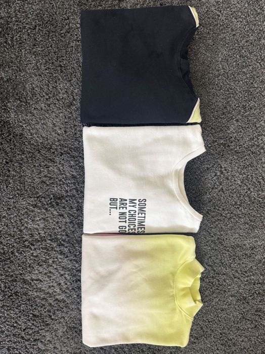ZARA,BENETTON сет дамски блузи.3 броя за 5 евро ОБЩО!