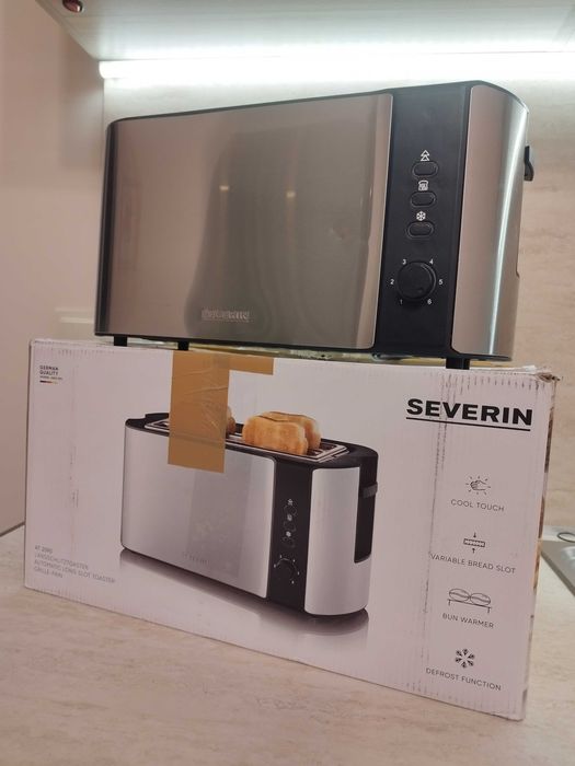 Тостер Severin AT 2590 1400W Сребрист