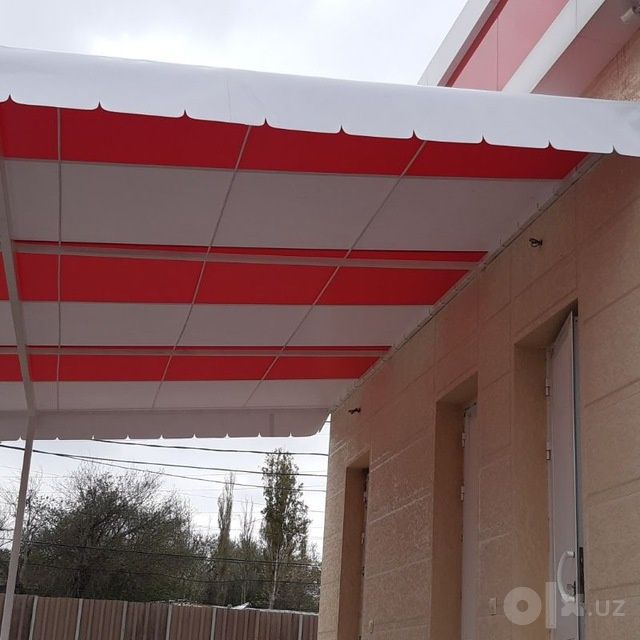 Ustanofka banner tent