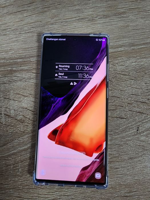 Yangi Samsung Note 20 ultra