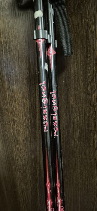 Комплект лыжи Rossignol, палки и ботинки.