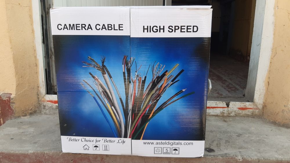 Кабель для видеонаблюдения и интернета!