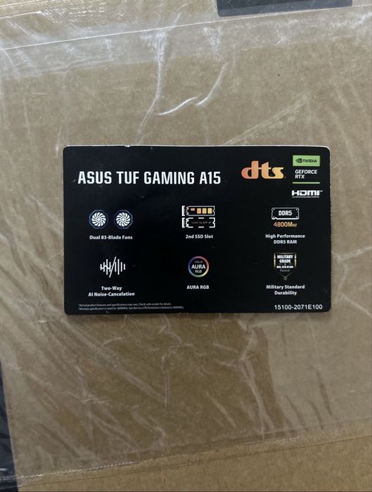 Asus tuf gaming a15