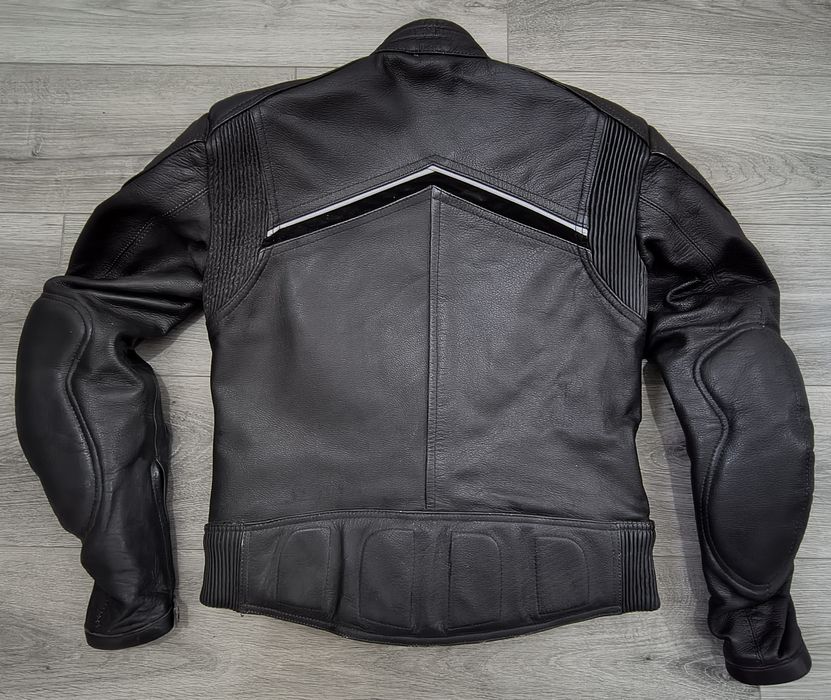 Geacă moto piele full protecții, Louis, S/38