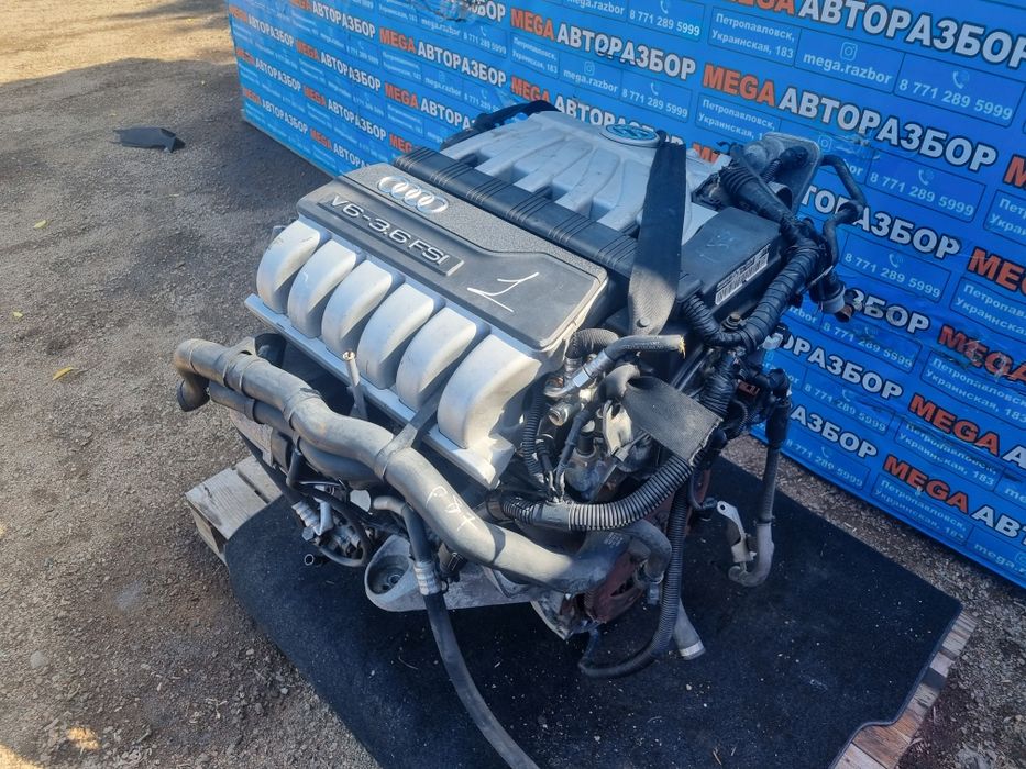 Двигатель BHK 3.6 на Touareg.