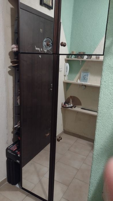 Гардероб с надстройка, висок  202/80/61