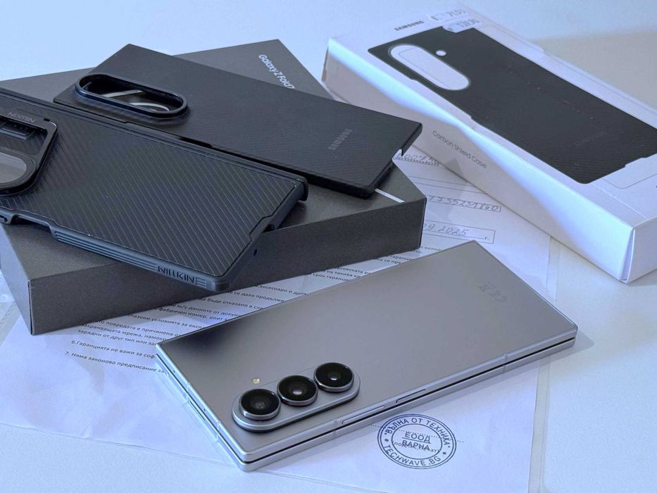 Бартер! Гаранция! Като НОВ! Samsung Galaxy Z Fold 7 512/12GB Silver Shadow (Сив)