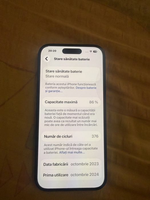 Vănd Iphone 15 nu accept schimb!