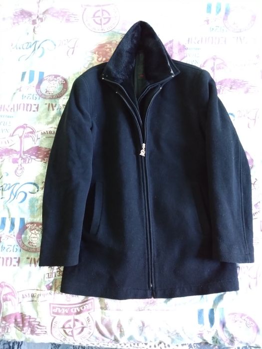 Мъжки стилно дълго палто