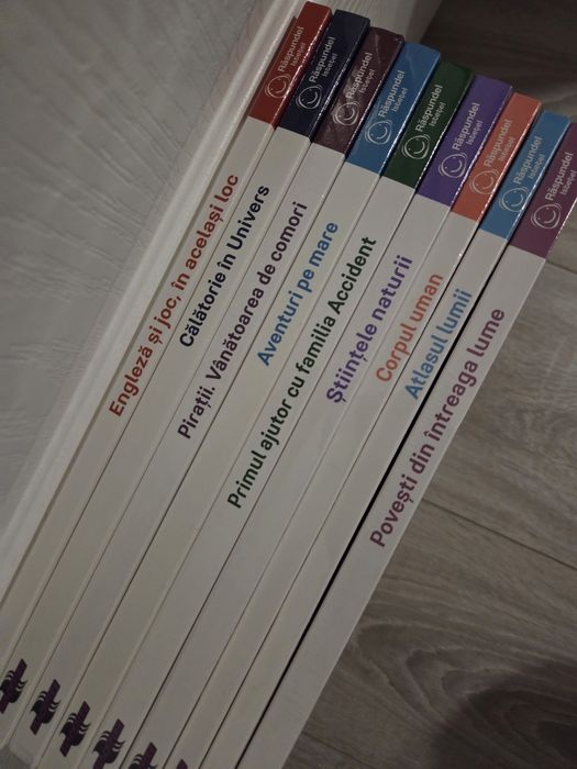 Set 3 carti Raspundel Istetel / interactive/ muzicale