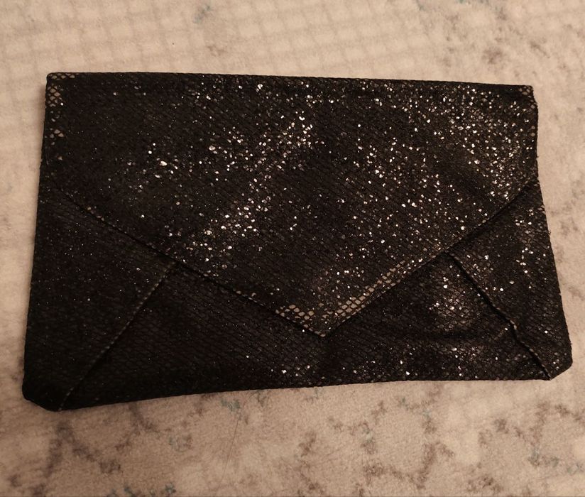 Сумка клатч сумочка блестящий со стразами блестками