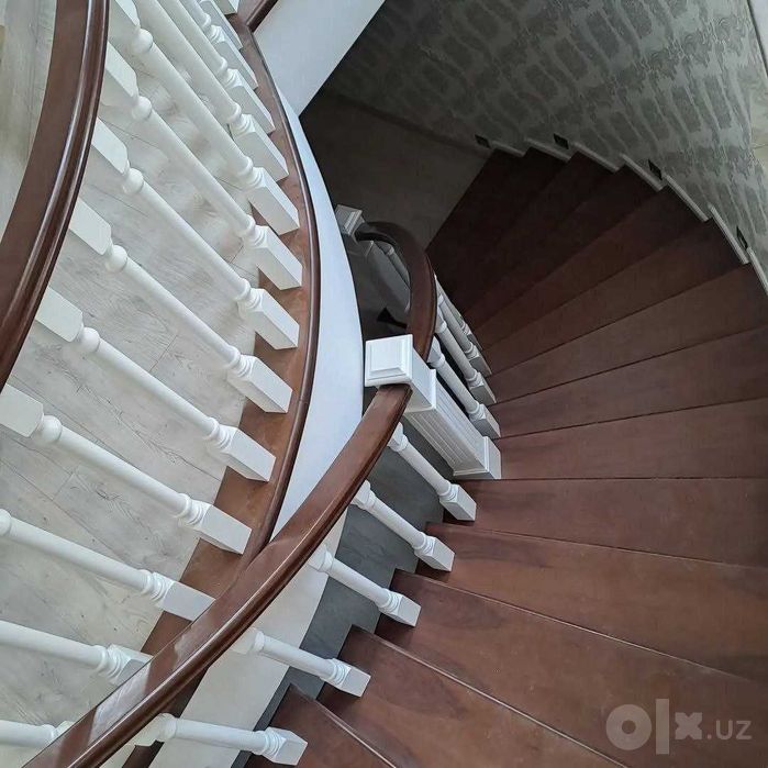 Деревянные лестницы обшивка мдф шпон зина ёғоч зна апшифка mdf shpon.