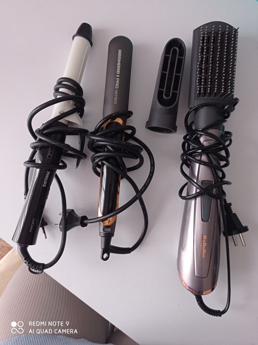 Фен-щетка, утюжок и плойка