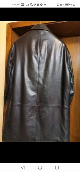 Мъжко сако от естествена агнешка кожа - НОВО!