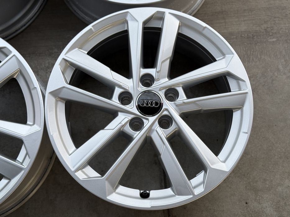 4бр. ПОЧТИ НОВИ 17” ОРИГИНАЛНИ Джанти 5х112 за -AUDI/VW/SEAT/SKODA/VAG- 6,5Jx17H2, ET43