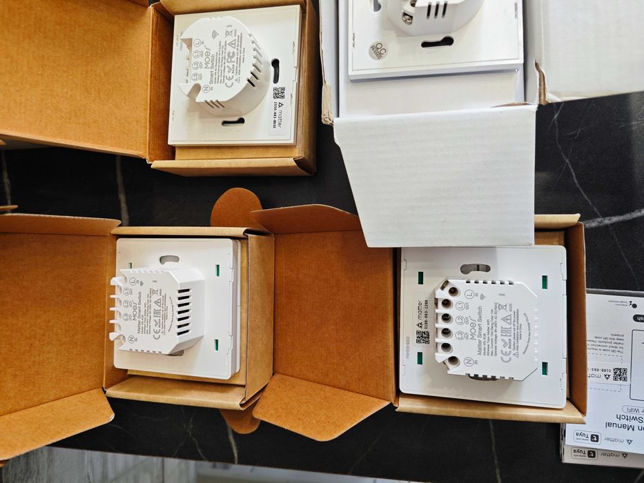 Smart Switch Matter over WiFi ,Moes,Sonoff