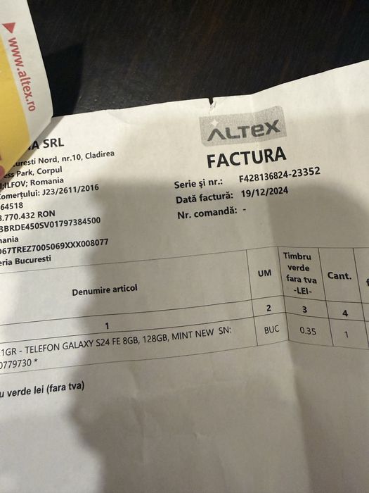 Samsung Galaxy S24 FE 128GB/8GB RAM