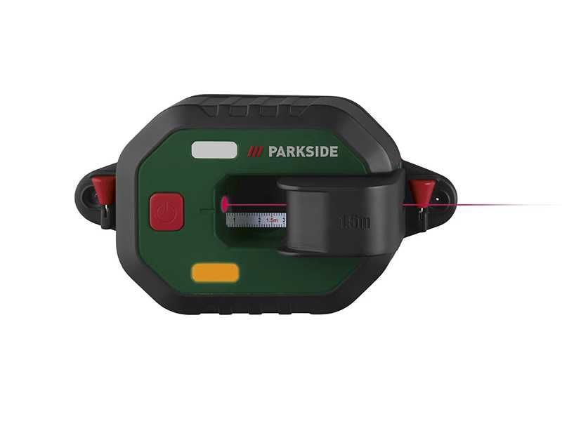 НОВИ! Лазерен нивелир Parkside с ролетка