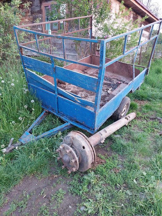 Remorcă + osie tractor