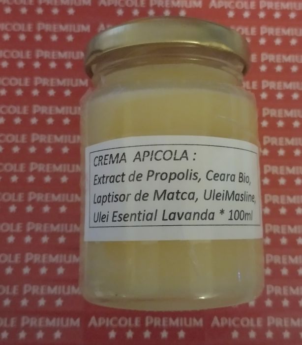 Cremă de Brusture, Cremă Lavandă, Lăptișor de Matcă, Polen Crud