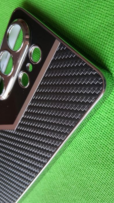 Husa Lux sticla-carbon Samsung S26 Ultra!