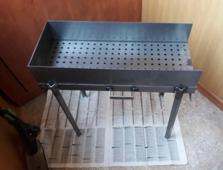 Мангал-чемодан разборный