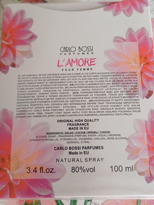 Duxi carlo bossi l'amore pour femme