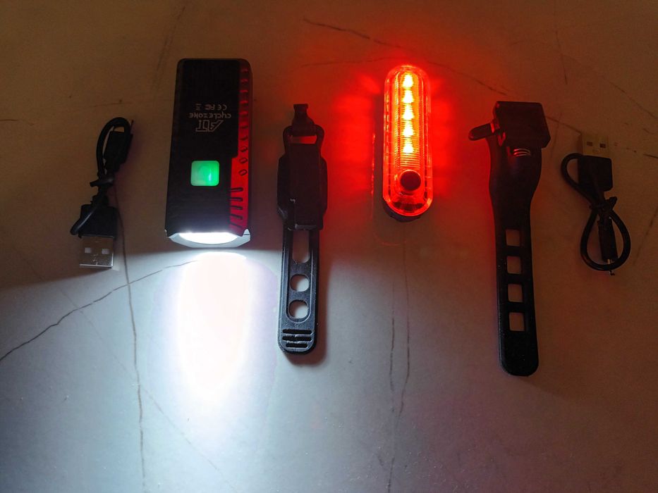 LED фар и стоп за велосипед, колело, Лед