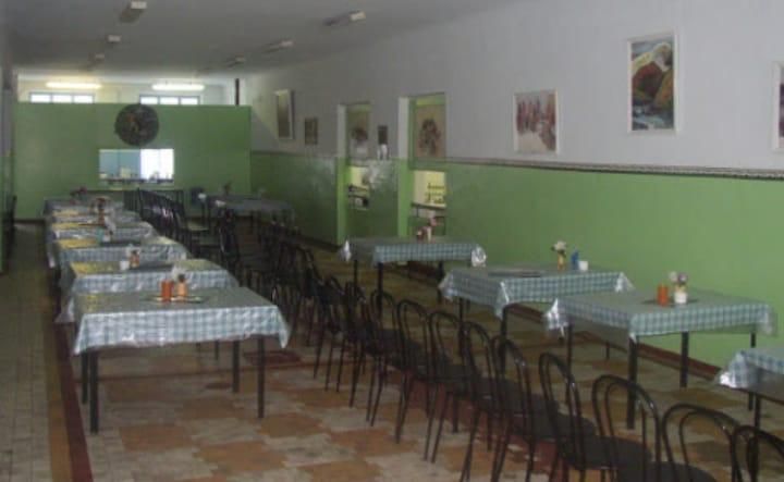 Столовая на барахолке