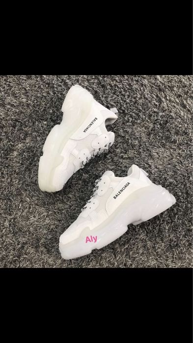 Triple S White unisex