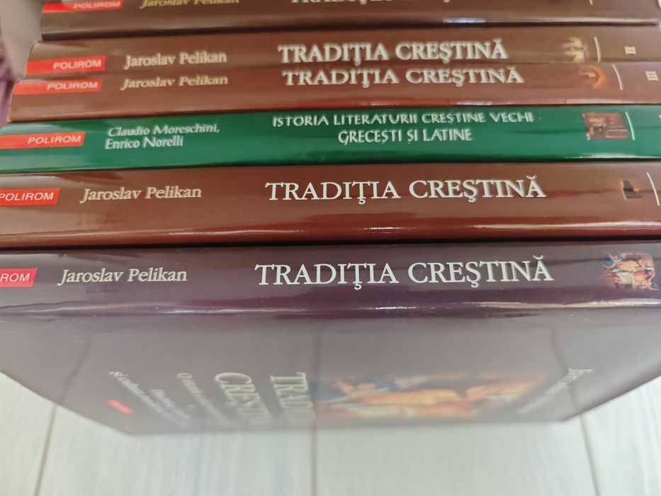 Set Tradiția Creștină, Pelikan, complet 5 vol, raritate, NOU