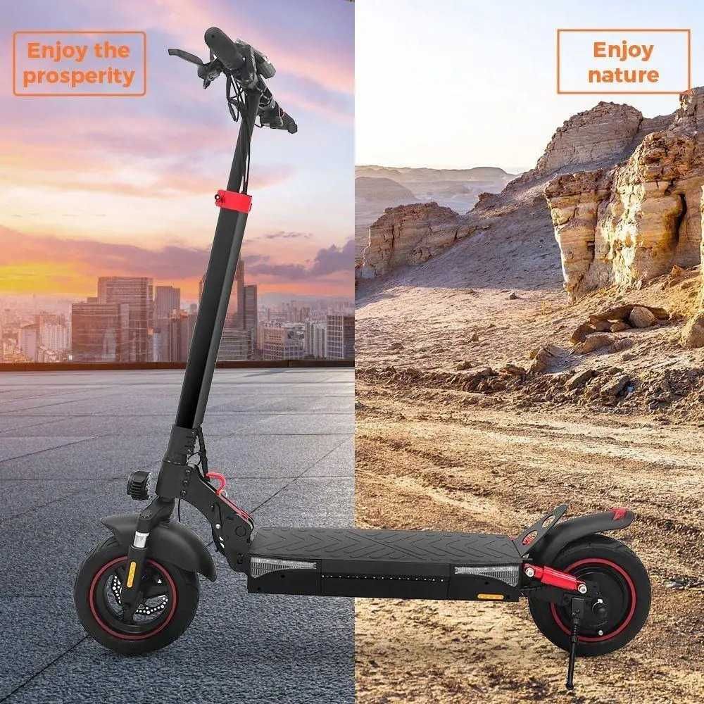 НОВА с гаранция 600W 40km/h до 150 кг Електрическа тротинетка скутер гр ...