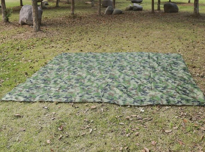 Камуфлаж: комплект, мрежа, трева, тента