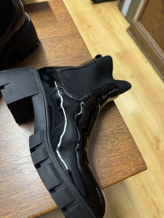 Дамски боти лак Steve Maden