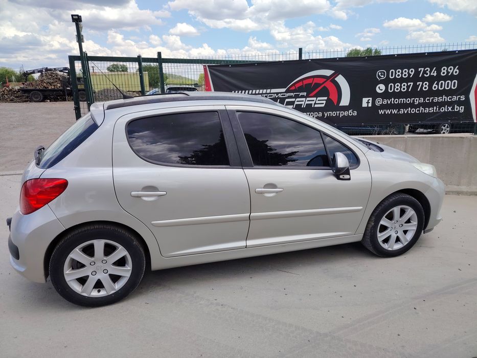 Пежо 207 1.6 бензин 120 к.с. / Peugeot 1.6i 120 hp НА ЧАСТИ