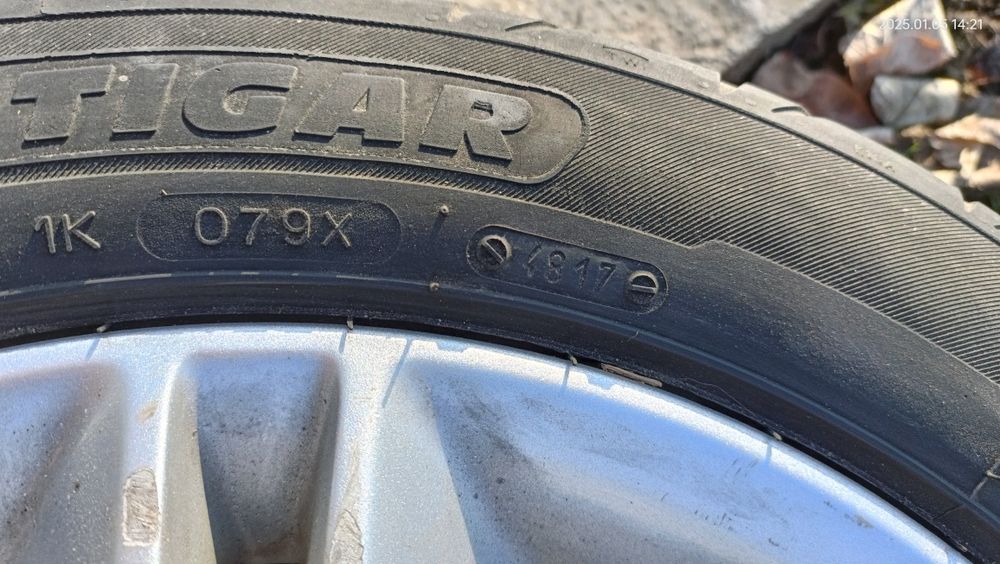 Set jante + cauciucuri 195/55/16