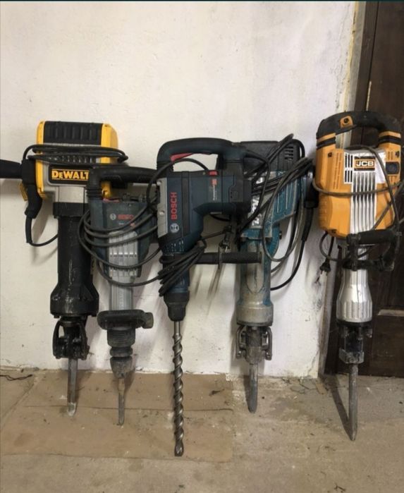 Închiriez PICAMER PICAMAR ciocan demolator, sparg beton BOSCH Makita