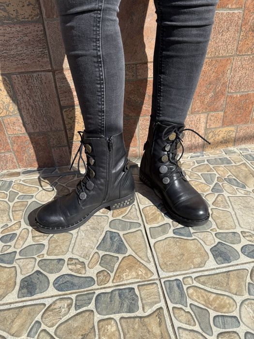 Дамски боти естествена кожа