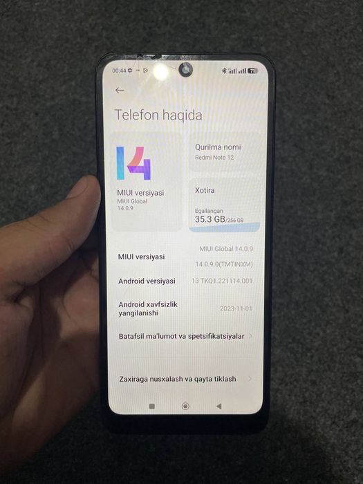 Redmi Note 12 4G 12/256