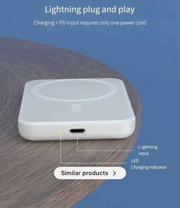 Baterie Externa Magsafe Wireless 5000 mAh