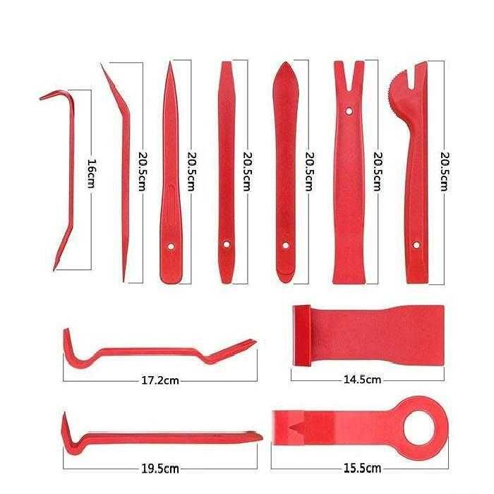 Инструменти за монтаж / демонтаж на интериор комплект 19 части