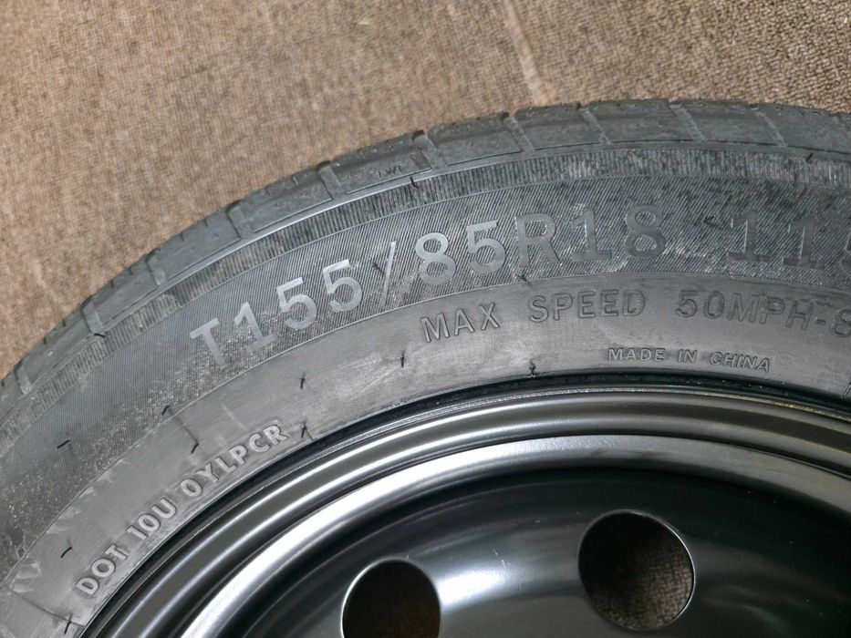 Roata Rezerva MICA SLIM 5x112 18'' 66.6 - 155/85/18 SUV 4x4 - Mercedes GLA GLE GLC GLK / BMW X3 G01 X4 G02 / AUDI A5 NOUA 2023 !