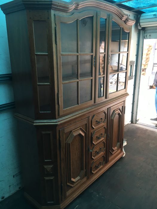 Секция бюфет от масив