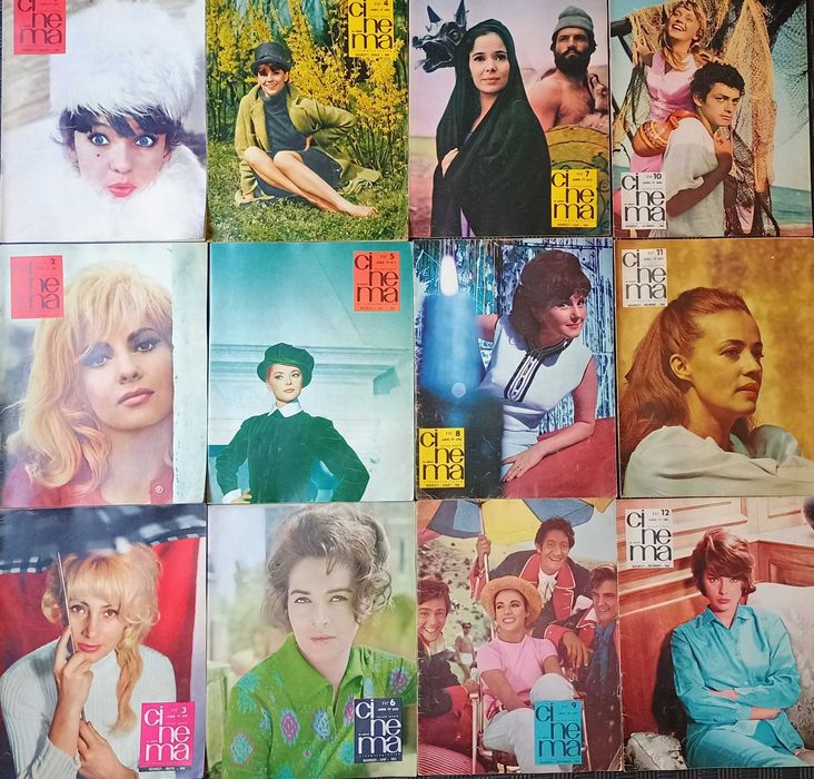 Revista CINEMA 1966 colecție completă