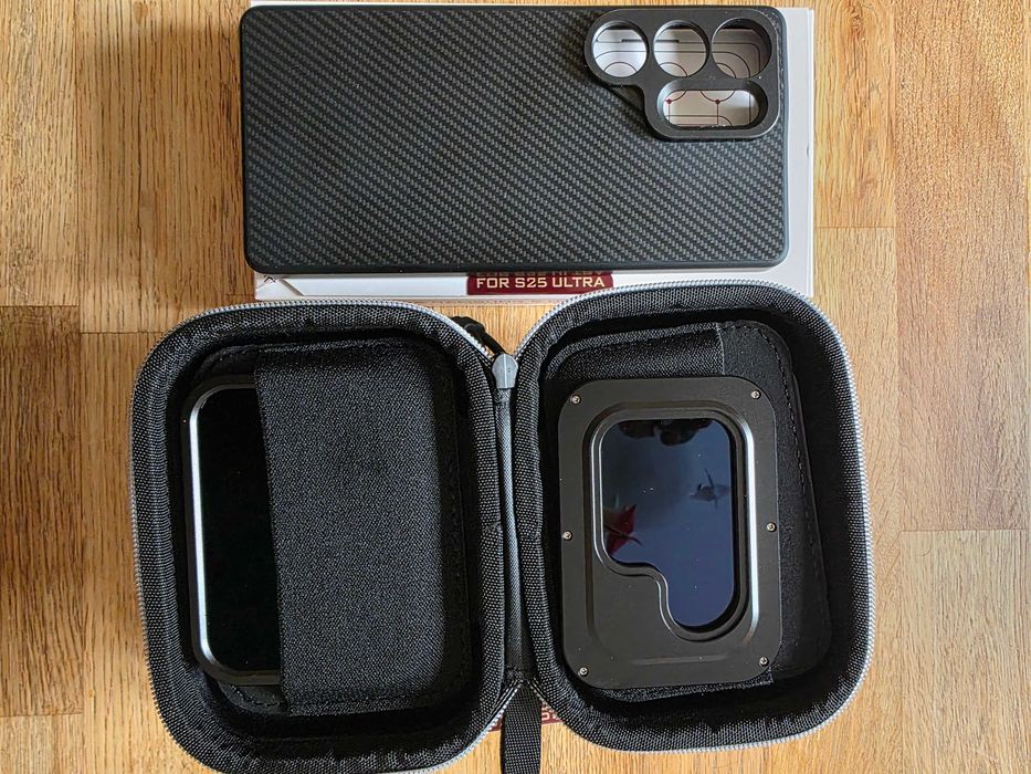 Samsung Galaxy 25 Ultra Pro Filmmaker калъф + 4 ND филтъра