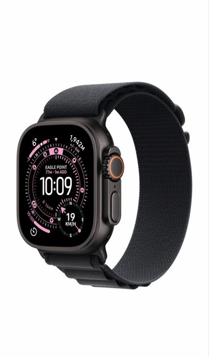 VÂND Apple Watch Ultra 3, GPS + Cellular, Carcasa Black Titanium 49mm