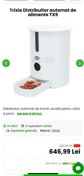 Feeder animale de companie Trixie TX9