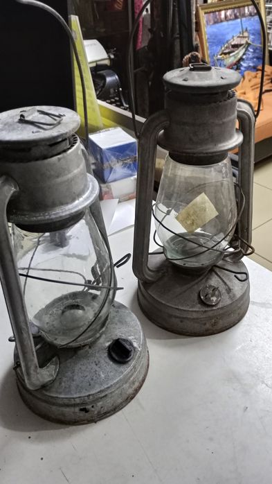 Советские керосиновые и свечные лампы. Новые  и  б/у.  30- 50-70 годы,